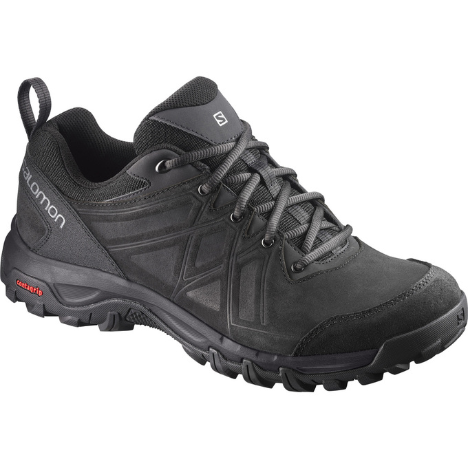 Chaussures De Randonnée Salomon Homme Noir - Salomon EVASION 2 LTR - France (9038-TWCJP)